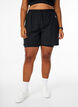 Trainingshorts mit Innenhose, Schwarz, Model image number 3
