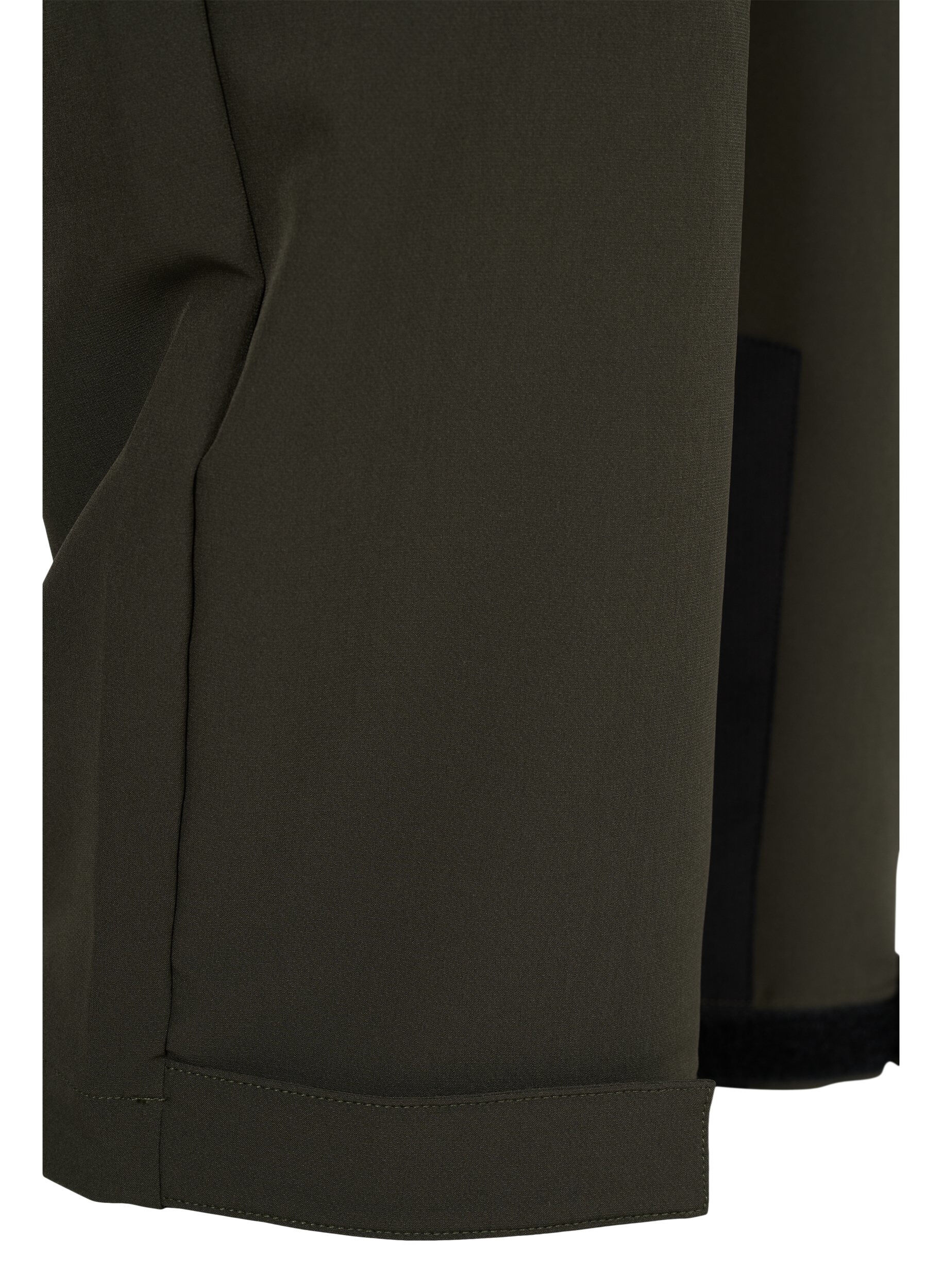 Zizzi Wasserabweisende Wanderhose mit Taschen, Forest Night, Packshot image number 3