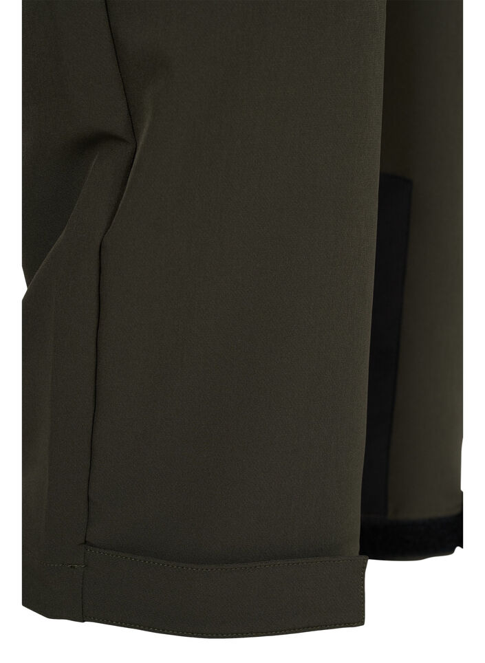 Wasserabweisende Wanderhose mit Taschen, Forest Night, Packshot image number 3