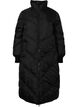 Lange Pufferwinterjacke, Black, Packshot image number 0