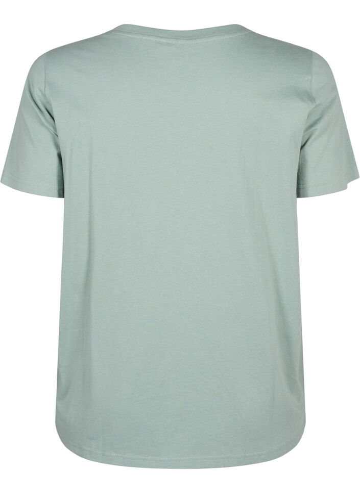 T-shirts mit Blumenmotiv, Chinois G. w. Flower, Packshot image number 1