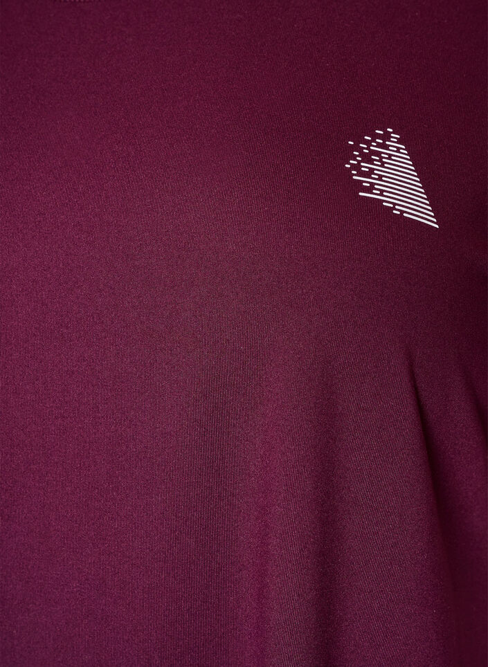Langes Trainingsshirt, Lila, Packshot image number 2
