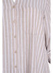 Bluse aus Leinen und Viskose mit 3/4-&Auml;rmeln, Beige, Packshot image number 2
