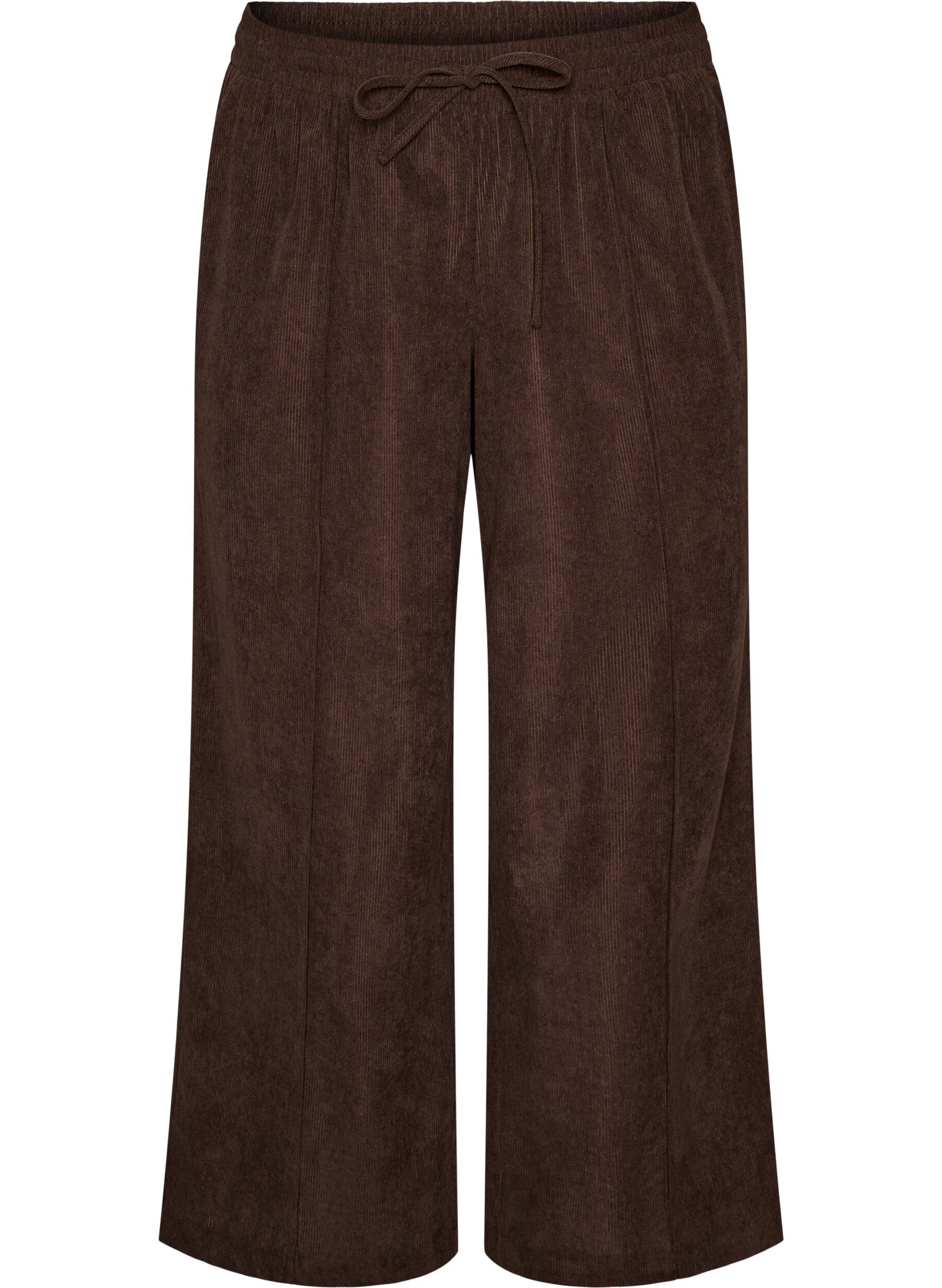 FLASH - Cordhose mit weitem Bein und hoher Taille