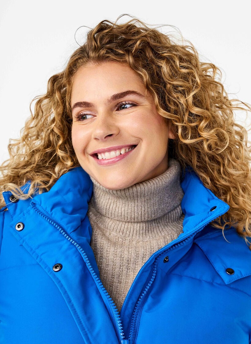 Rippstrick-Halswärmer, Silver Mink, Model image number 0