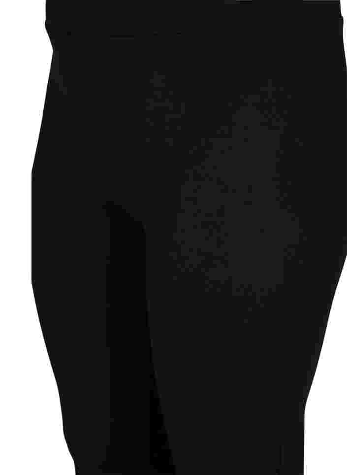 Leggings mit Reißverschluss, Black, Packshot image number 2