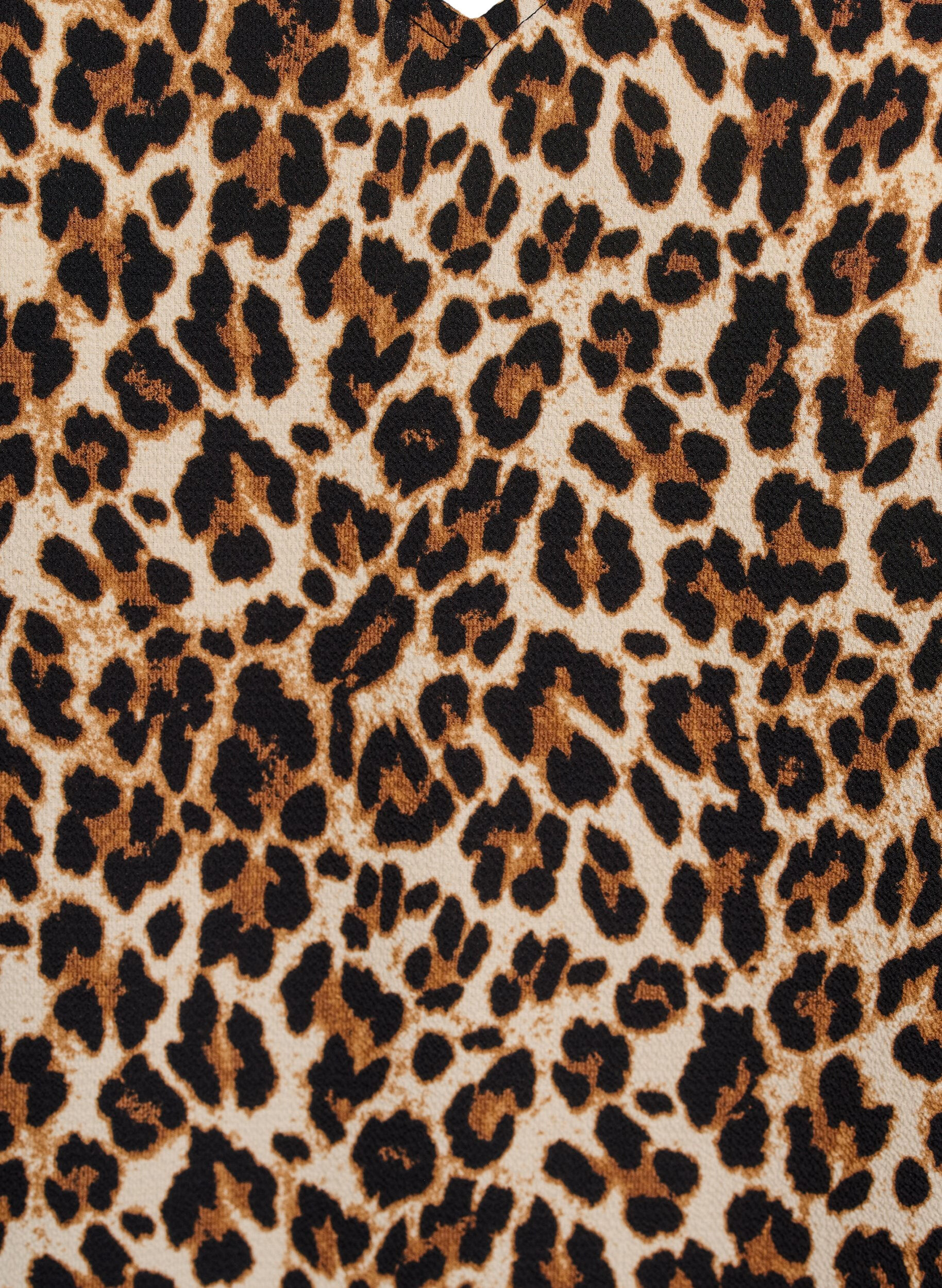 Zizzi Bedrucktes Oberteil mit V-Ausschnitt, Gr&uuml;n, Packshot image number 2