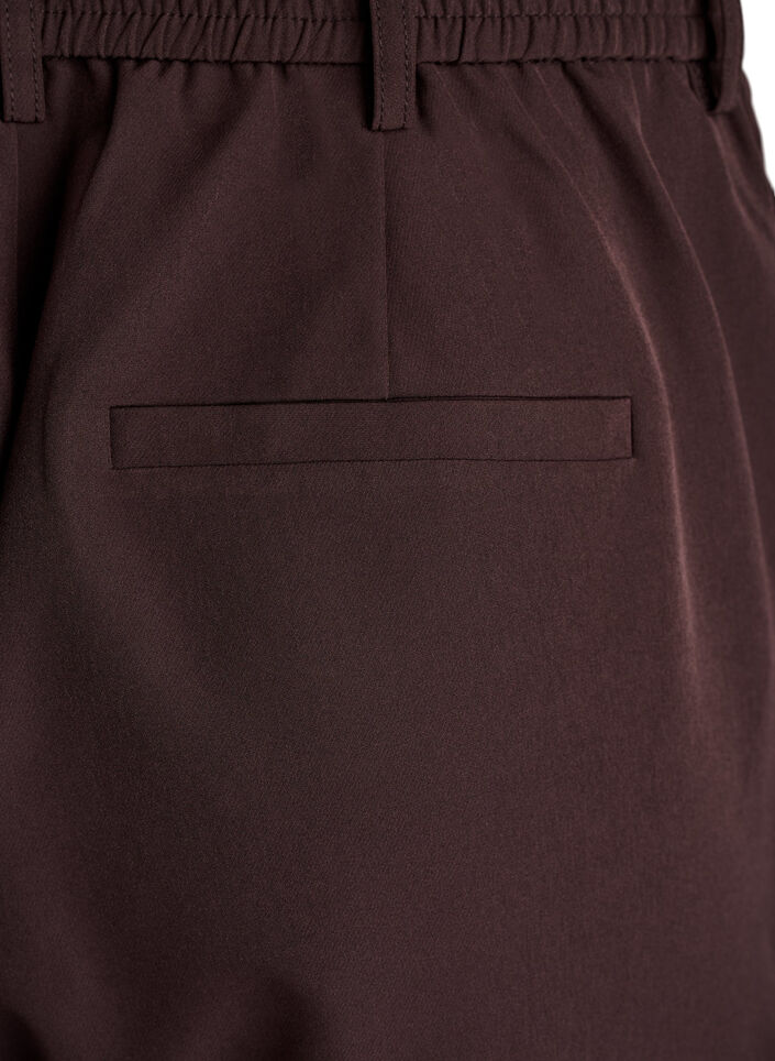 Hose mit Taschen und geraden Beinen, Braun, Packshot image number 3