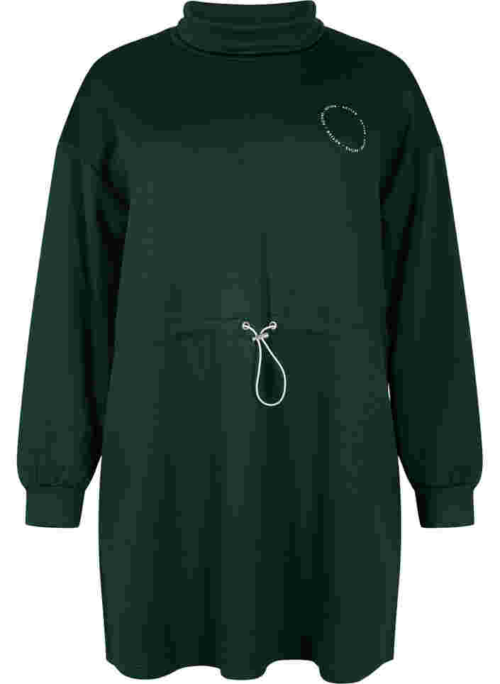Hochgeschlossenes Pulloverkleid mit verstellbarer Taillenweite, Pine Grove, Packshot image number 0