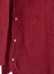 Lange Strickbluse mit Kugelkn&ouml;pfen, Dunkles Bordeaux, Packshot image number 3
