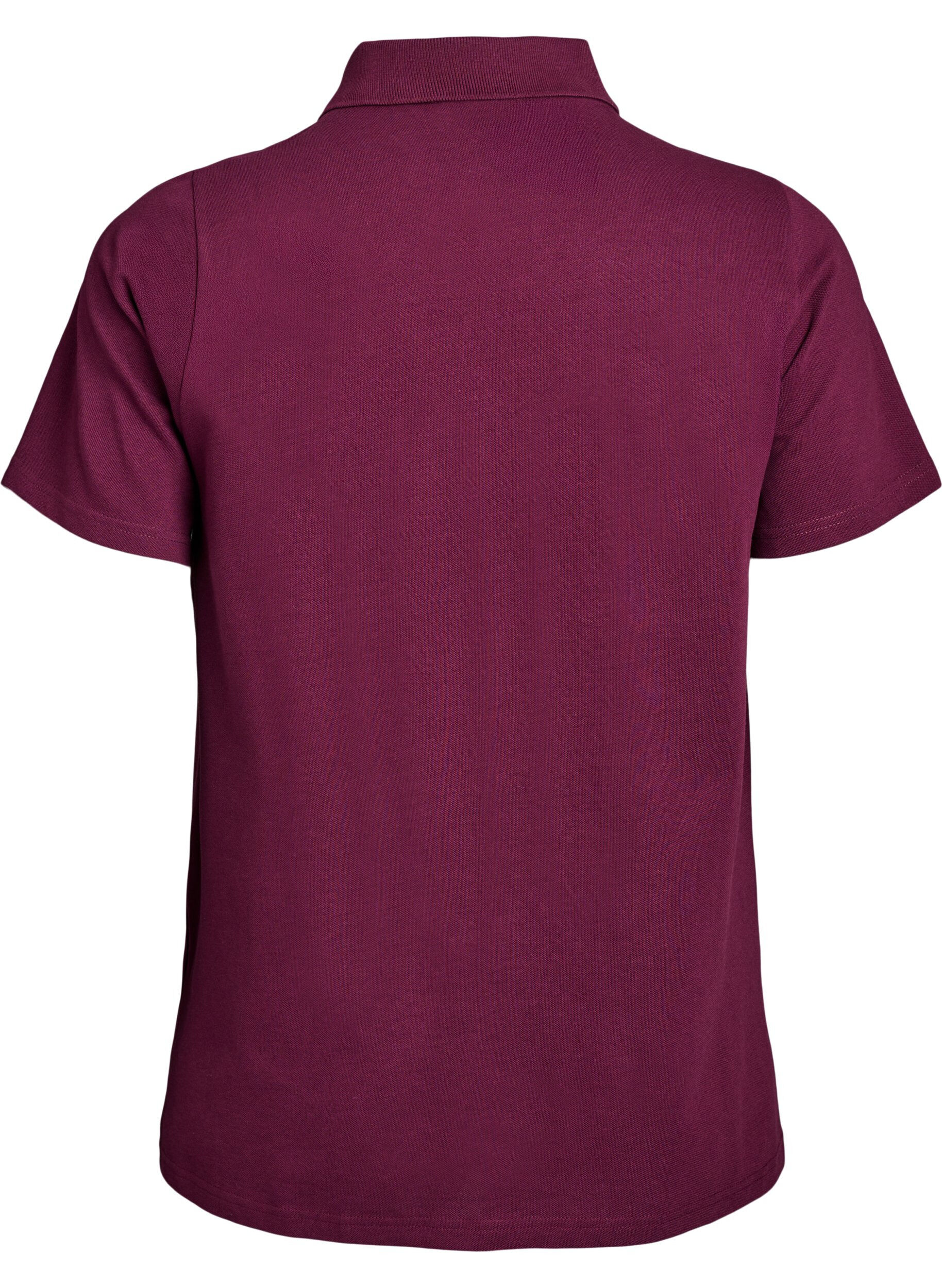 Zizzi FLASH - Poloshirt mit kurzen &Auml;rmeln, Rot, Packshot image number 1