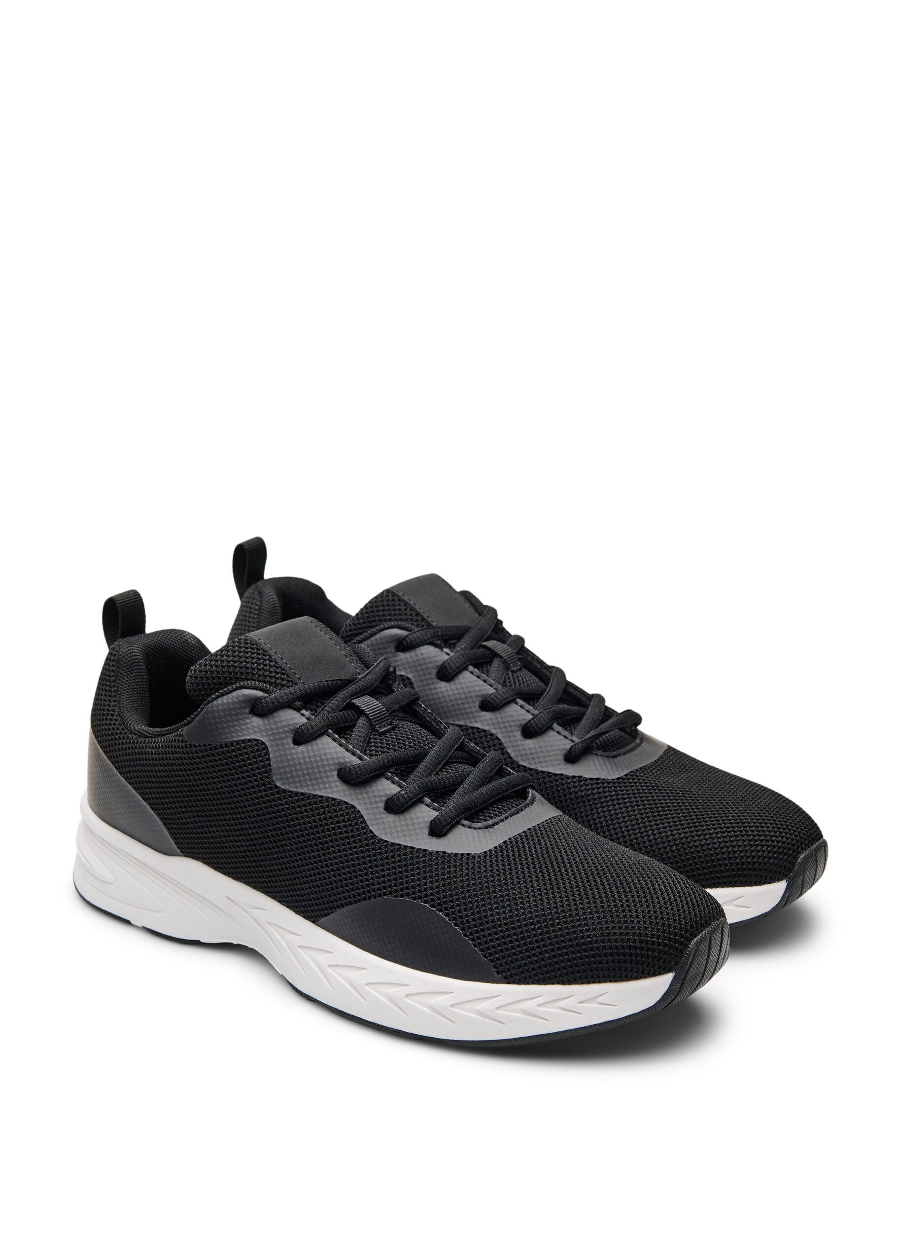 Zizzi Extra-Weite - Mesh-Sneakers, Schwarz, Packshot image number 1