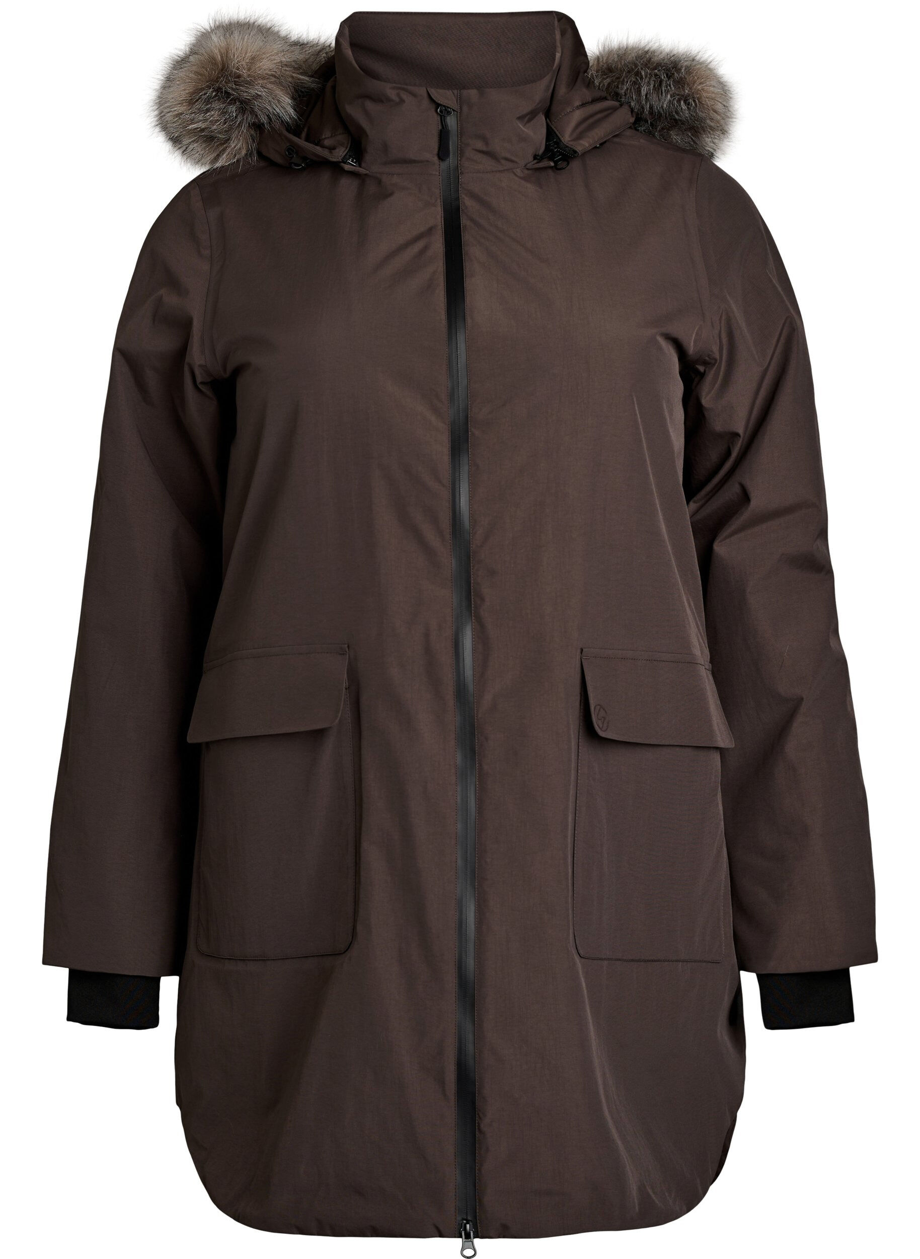 Wasserdichter Parka mit Kapuze