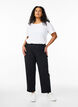 Hose in Straight Fit, Schwarz, Model image number 0