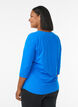 Trainingsshirt mit 3/4-&Auml;rmeln, Blau, Model image number 2