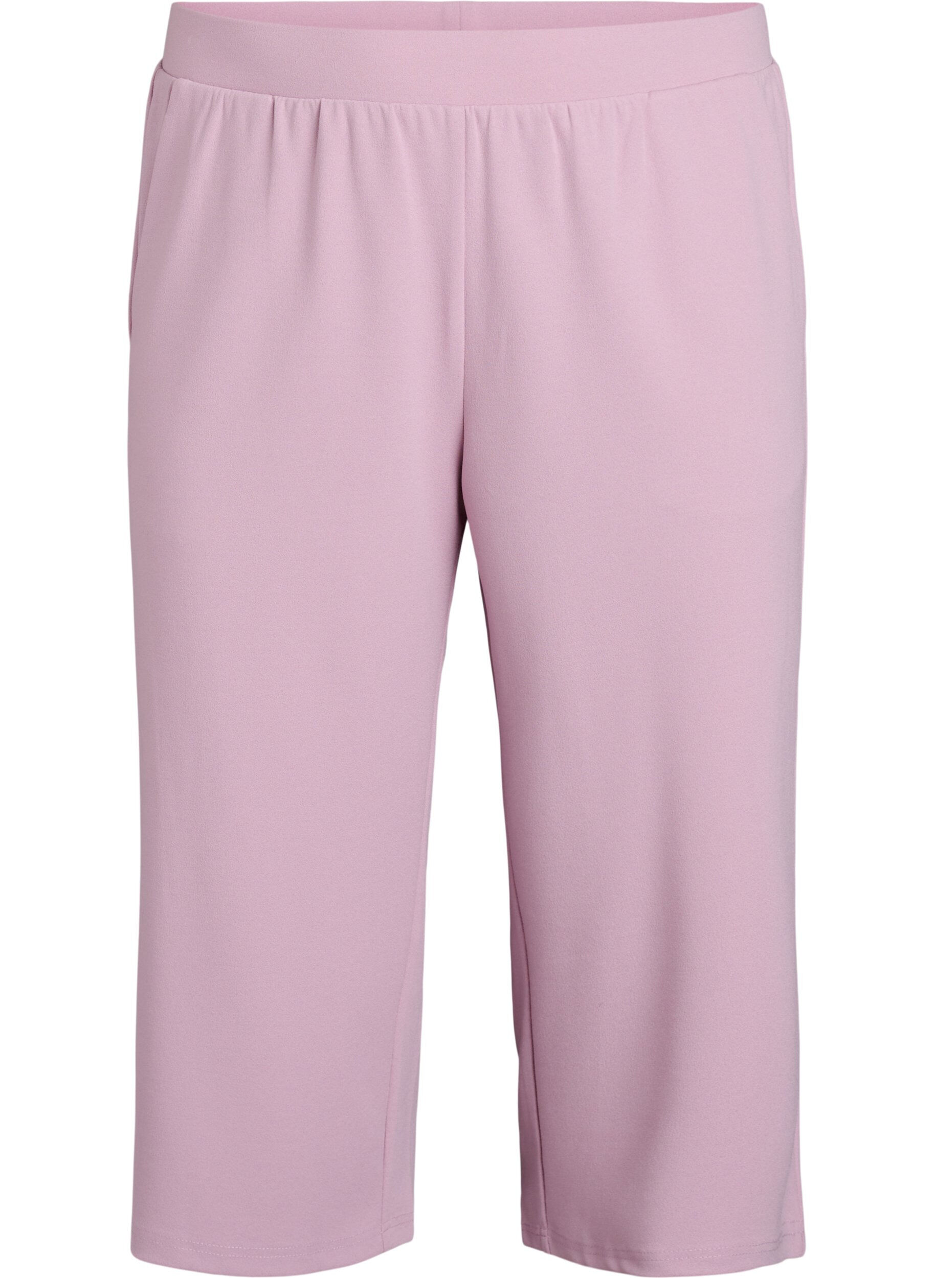 Zizzi FLASH - Hochtaillierte Knickerbocker mit lockerem Schnitt, Rot, Packshot image number 0