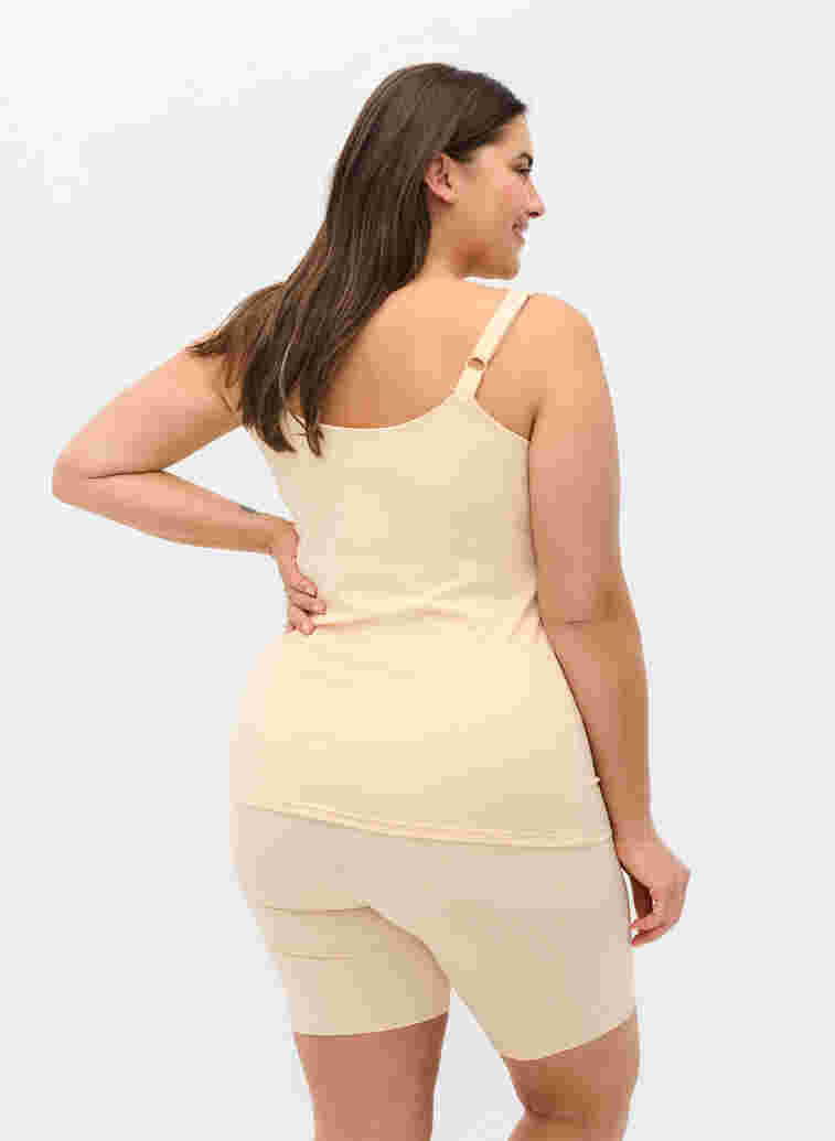 Light Shapewear Top mit verstellbaren Trägern, Nude, Model image number 1