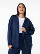 Offener Blazer mit Taschen, Blau, Model image number 0