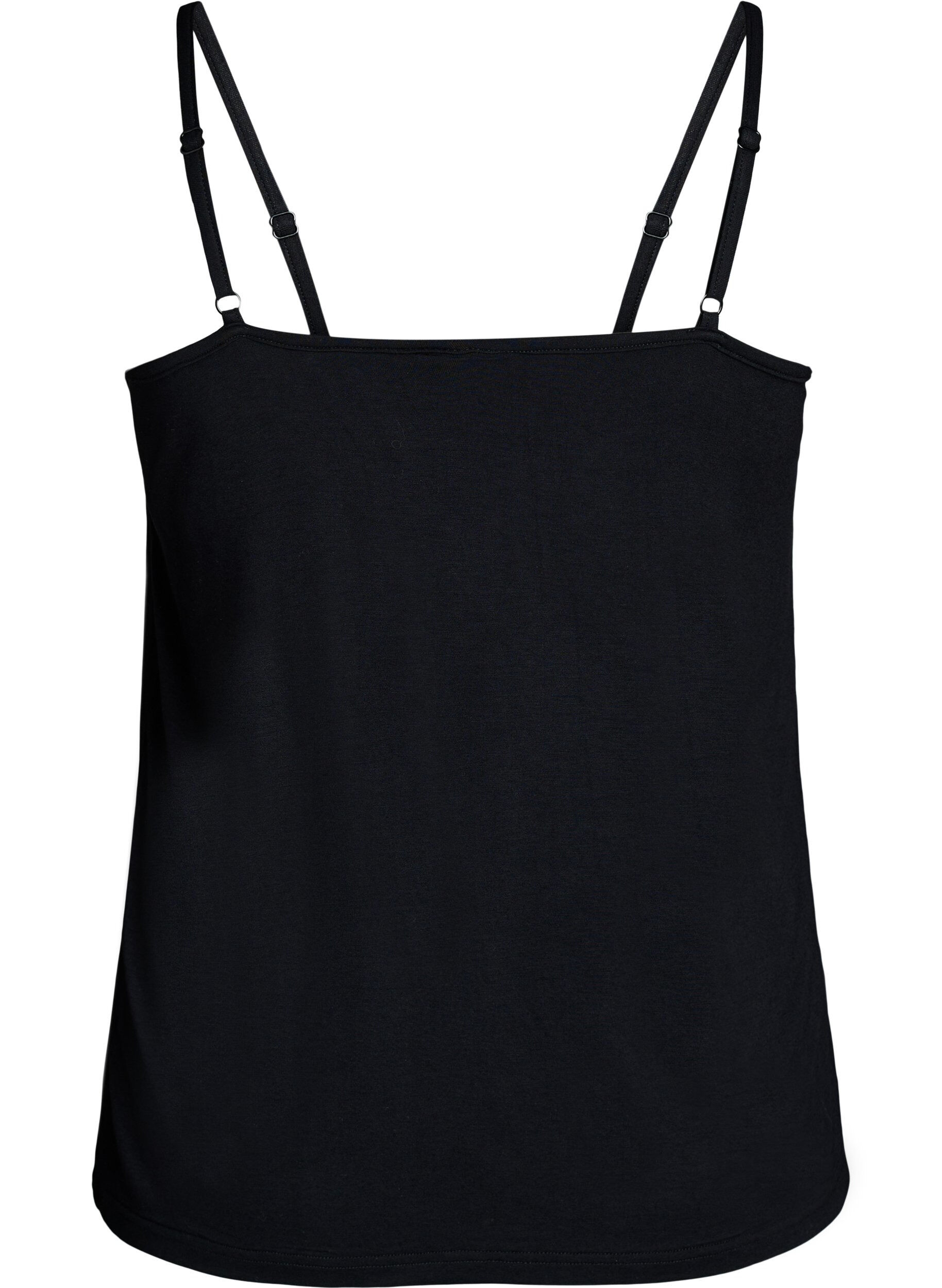 Zizzi Top mit Spitzendetails und Spaghettitr&auml;gern, 0199, Packshot image number 1