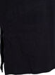 Maxikleid aus Jersey mit kurzen Ärmeln, Schwarz, Packshot image number 3