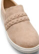 Schuhe aus Wildlederimitat mit geflochtenen Riemen, Beige, Packshot image number 3