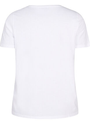 FLASH - T-Shirt mit Motiv, Bright White, Packshot image number 1