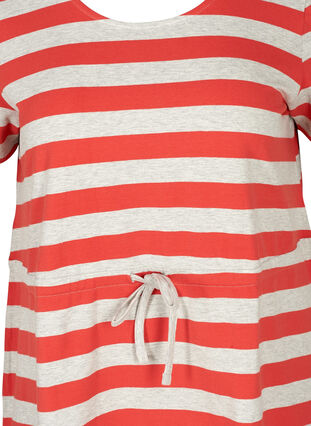 Kurzes Kleid, LGM W. Red Stripe, Packshot image number 2