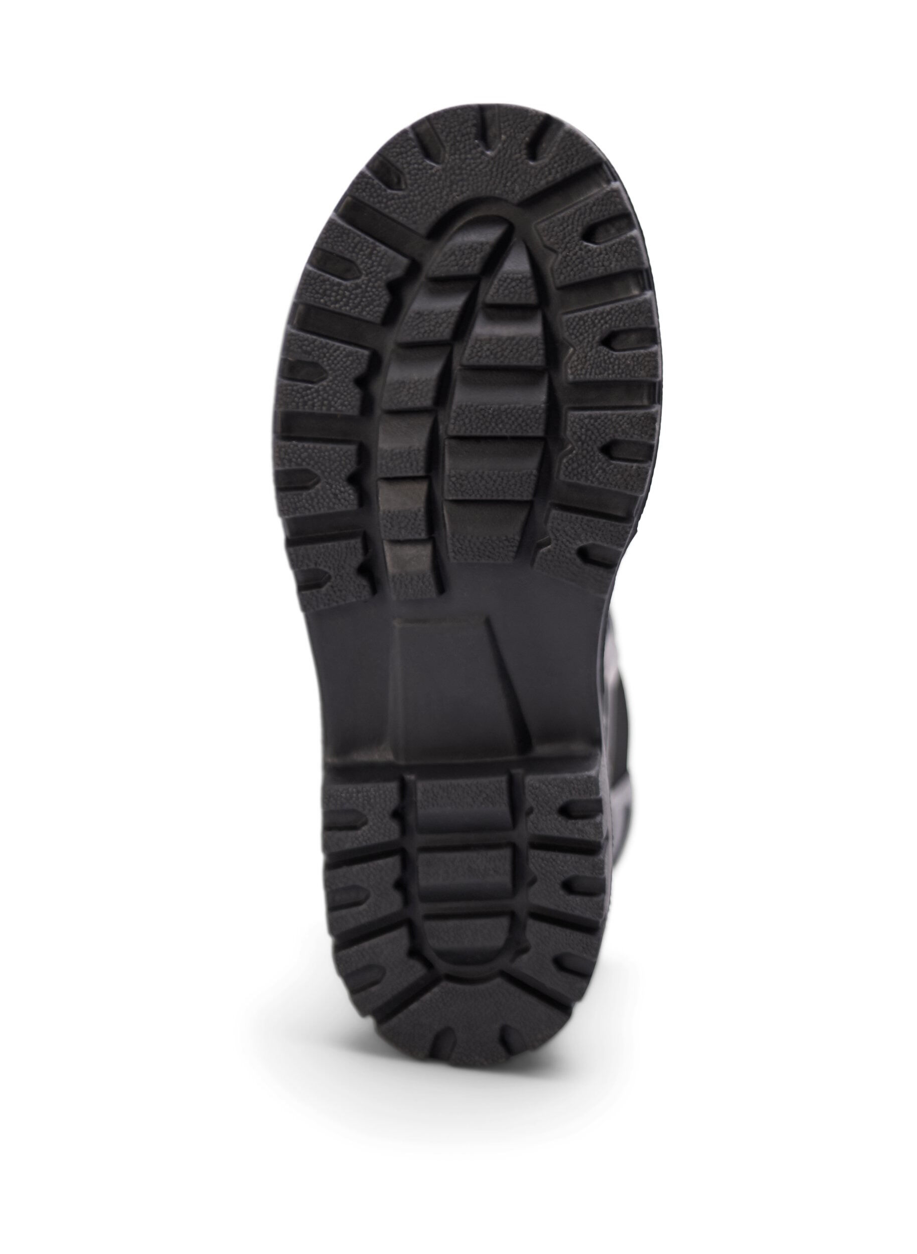 Zizzi Kurze breit geschnittene Gummistiefel mit Druck, B. Teal Flower AOP, Packshot image number 5