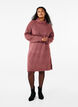 Strickkleid mit Rollkragen, Rot, Model image number 1