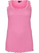 Top mit Spitzen, Pink, Packshot image number 0