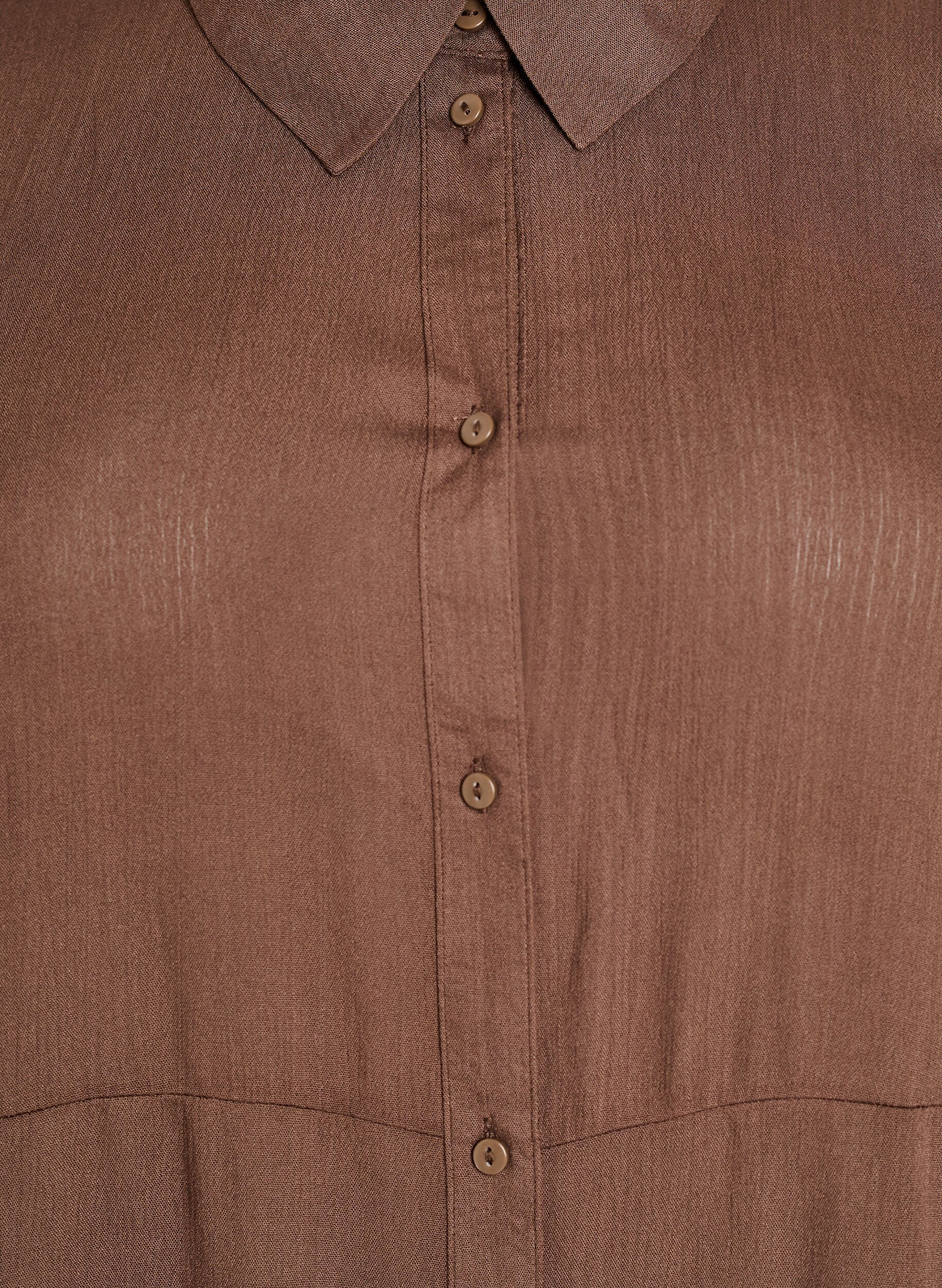 Zizzi Midikleid mit kurzen &Auml;rmeln, Rain Drum, Packshot image number 2