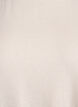 T-Shirt aus Viskose mit Glitzerstreifen, Vanille, Packshot image number 2