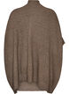 Strickjacke mit offener Vorderseite und weiten &Auml;rmeln, Braun, Packshot image number 1