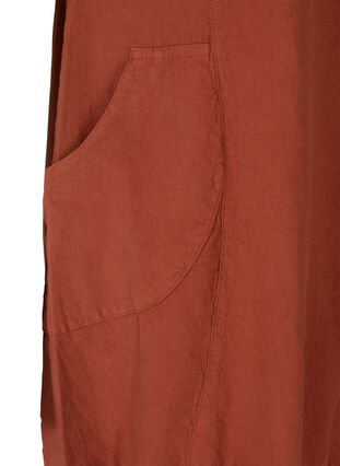 Kurzarm Kleid aus Baumwolle, Arabian Spice, Packshot image number 3