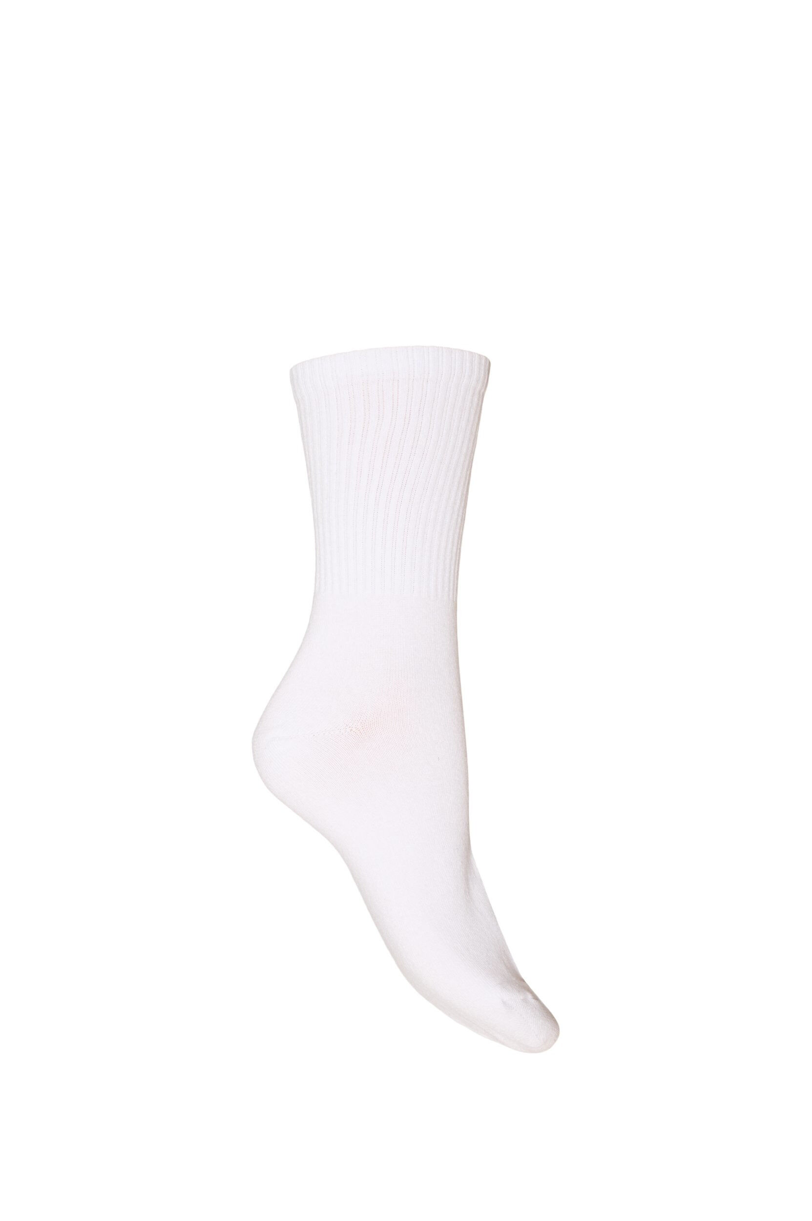 ZizziSocken aus Baumwolle mit Muster, Wei&szlig;, Packshot image number 1