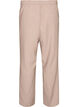Taillierte Hose mit hoher Taille und gerader Passform, Beige, Packshot image number 1