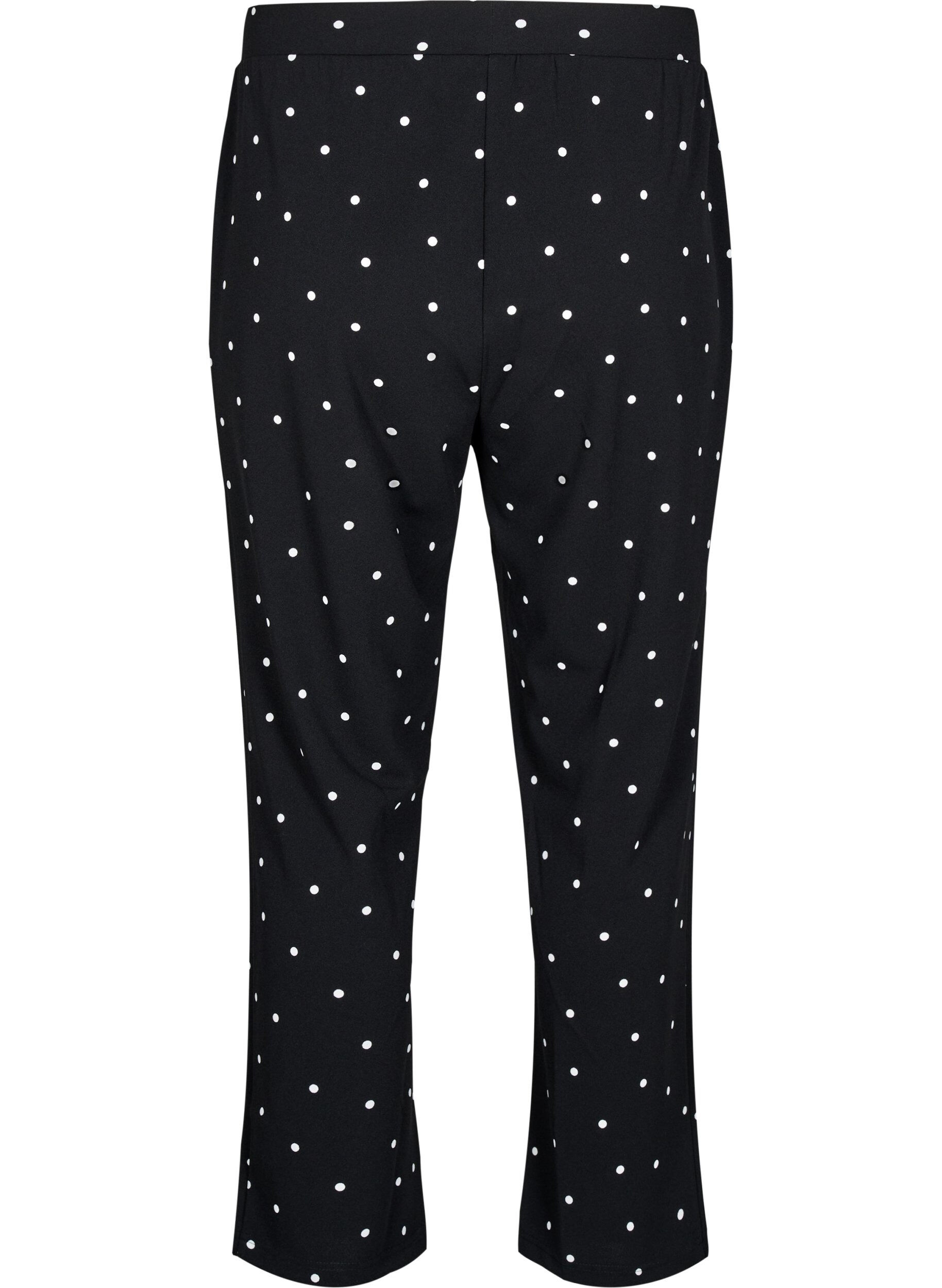 ZizziHose mit gerader Passform, Schwarz, Packshot image number 1