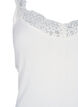 Top aus Viskose mit Spitze, Vanille, Packshot image number 2
