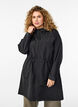 Leichter Parka mit Kapuze, Schwarz, Model image number 0