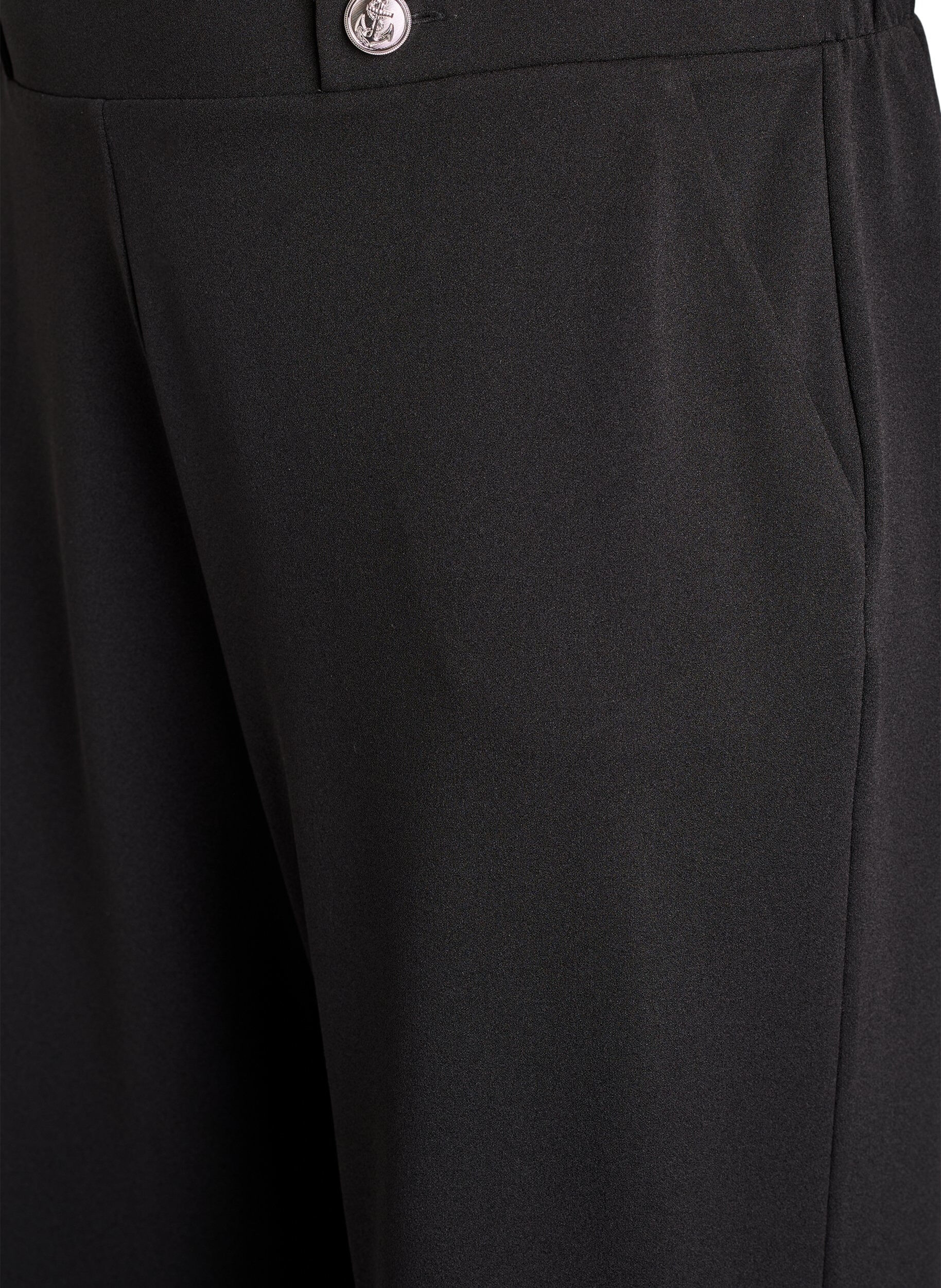 ZizziLockere Hose mit Taschen, Schwarz, Packshot image number 2