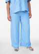 Lockere Hose mit elastischem Bund und Taschen, Blau, Model image number 2
