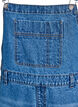 Jeans-Latzhose mit weitem Bein, Blau, Packshot image number 2