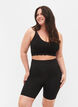 Light Shapewear Shorts mit hoher Taille, Schwarz, Model image number 0