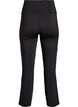 Ausgestellte Trainingshose mit hoher Taille, Schwarz, Packshot image number 1