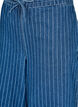 Jeans mit weitem Bein und Streifen, Blau, Packshot image number 2