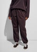 Hoch taillierte Sweatpants mit Kordelzug, Braun, Model image number 3