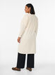 Lange, offene Strickjacke mit Taschen, Beige, Model image number 1