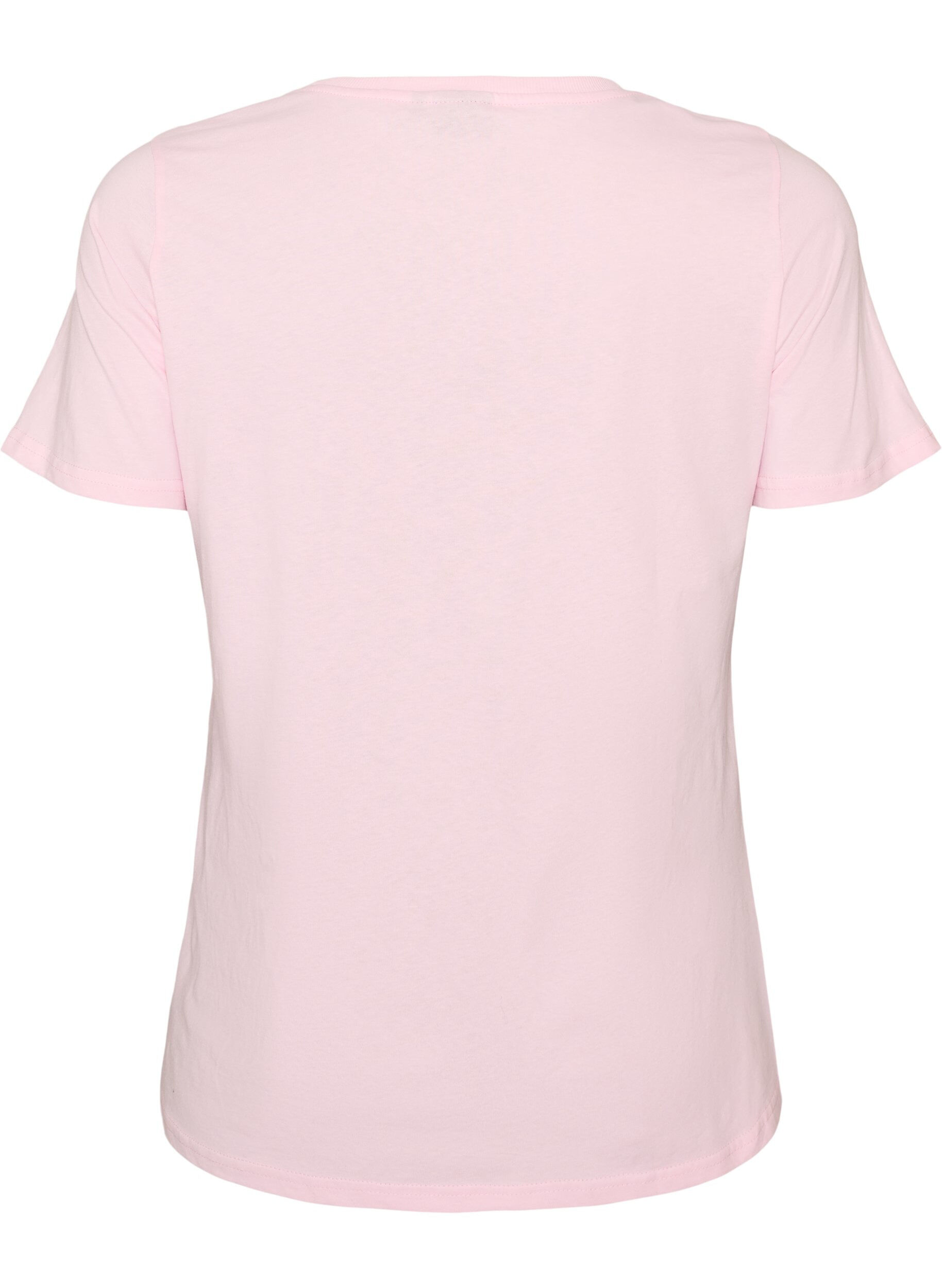 ZizziT-Shirt aus Baumwolle mit Frontprint, Rot, Packshot image number 1