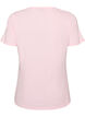 T-Shirt aus Baumwolle mit Frontprint, Rot, Packshot image number 1