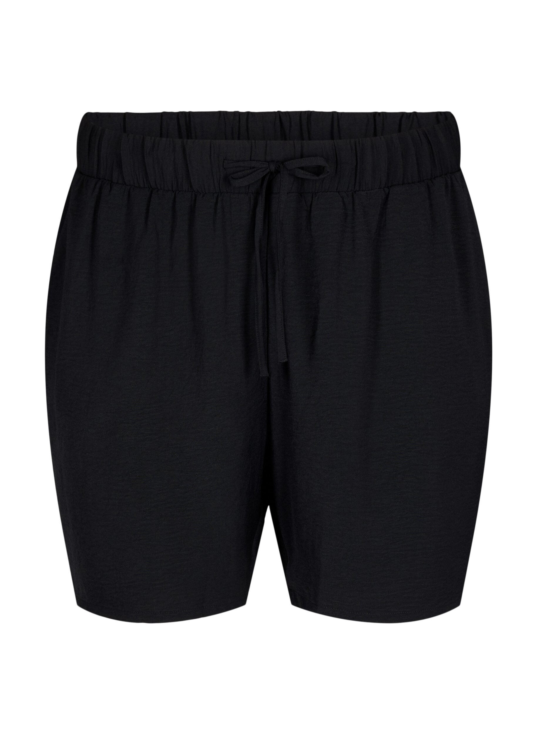 Kurze Hose mit Taschen und elastischem Bund